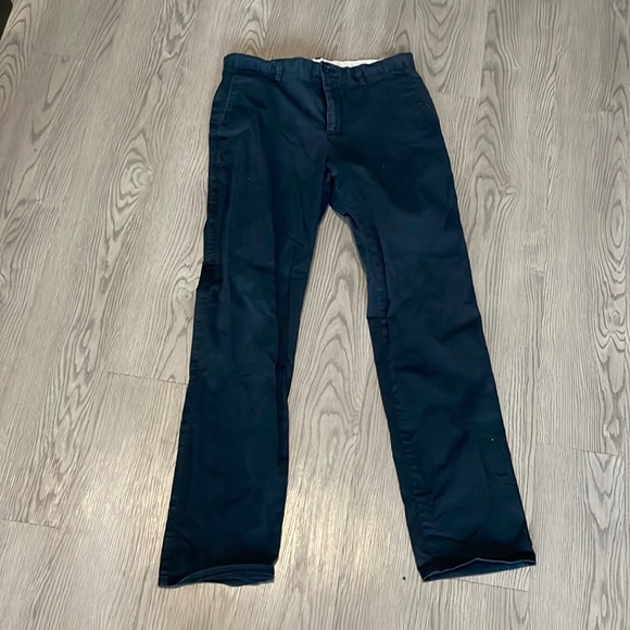 Calvin Klein Navy Khakis - Picture 1 of 4